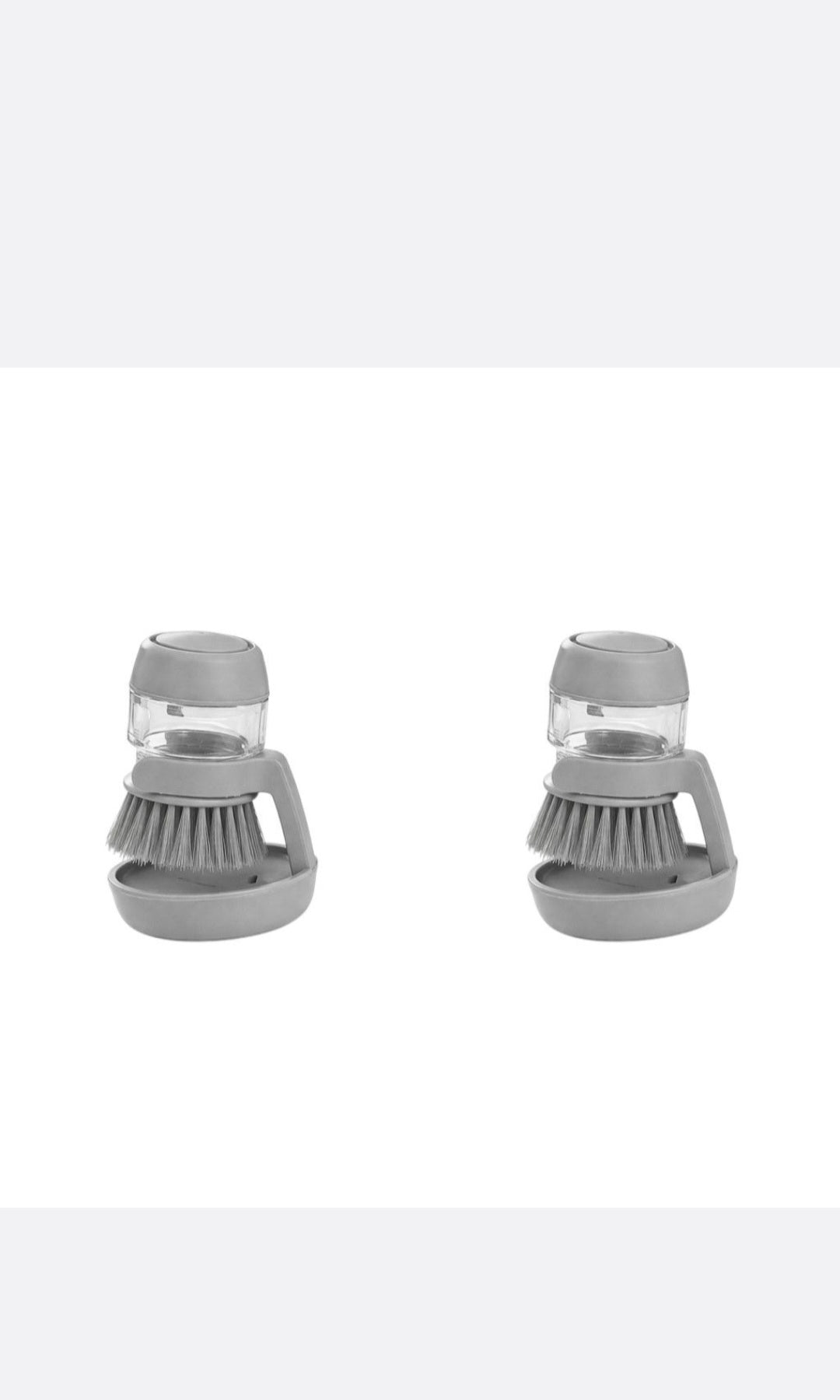 VivaNest 2 in 1 Soap Dispensing Fish Scrub Brush