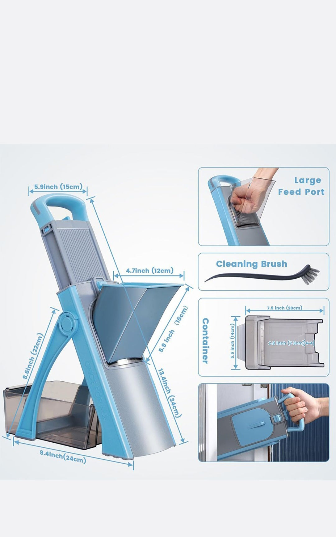 Vivanest Multifunctional Vegetable Slicer & Chopper