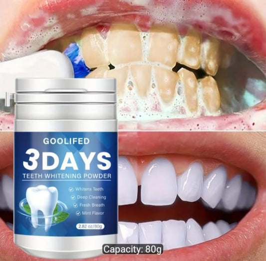 5D White teeth cleaning powder