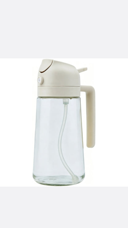 VivaNest 2 in 1 Oil Sprayer and Pourer,Duel-Purpose Oil Pot for Kitchen