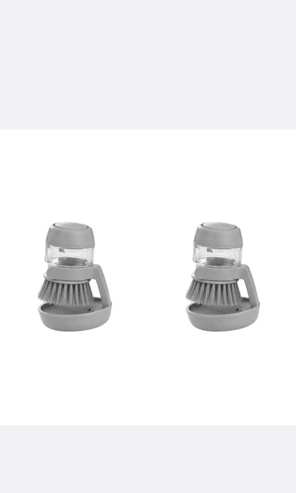 VivaNest 2 in 1 Soap Dispensing Fish Scrub Brush