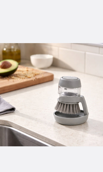 VivaNest 2 in 1 Soap Dispensing Fish Scrub Brush