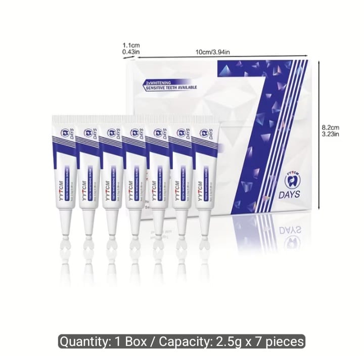 VivaNest 7 Days Teeth Whitening Essence – Deep Cleaning & Whitening Gel