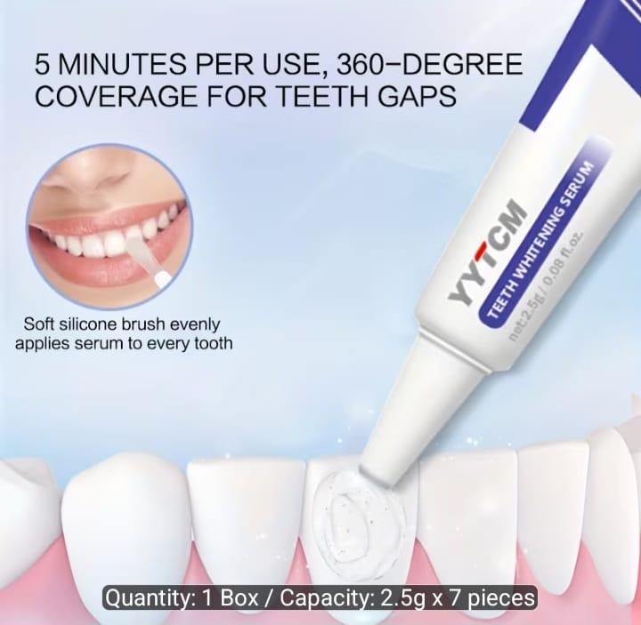VivaNest 7 Days Teeth Whitening Essence – Deep Cleaning & Whitening Gel